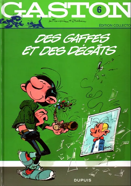 Couverture de l'album Gaston Édition Collector (Télé 7 jours) Tome 6 Des gaffes et des dégâts