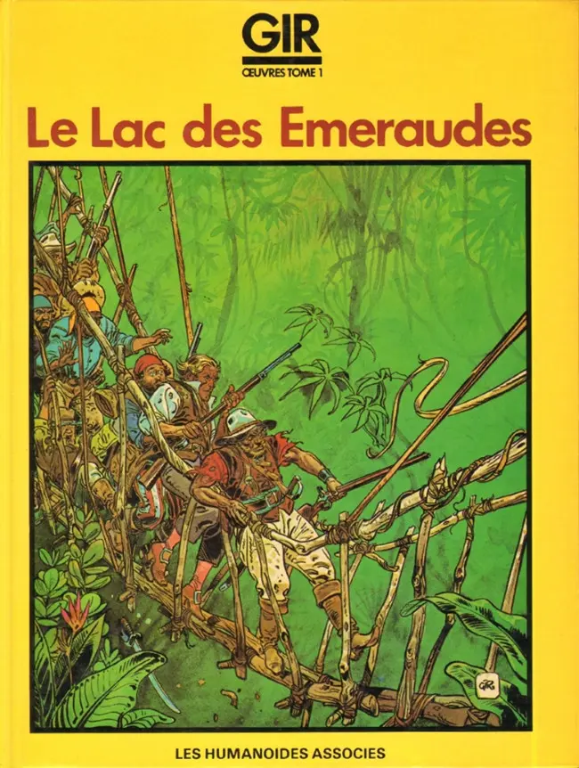 Couverture de l'album Gir œuvres Tome 1 Le lac des émeraudes