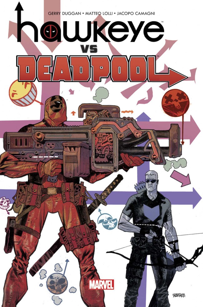 Couverture de l'album Hawkeye vs. Deadpool Balles Masquées