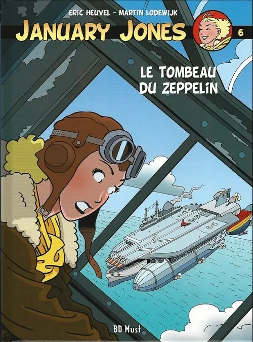 Couverture de l'album Jennifer Jones / January Jones Tome 6 Le tombeau du zeppelin