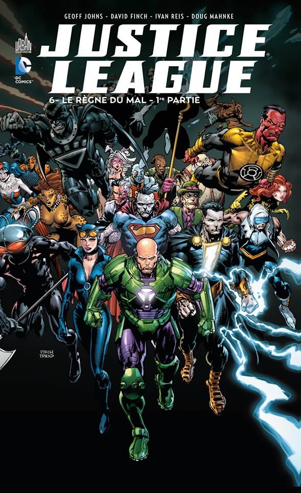 Couverture de l'album Justice League Tome 6 Le Règne du mal - 1re partie