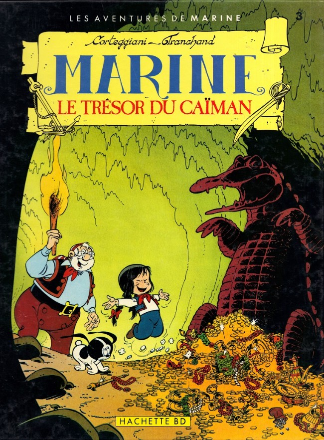 Couverture de l'album Marine Tome 3 Le trésor du caïman