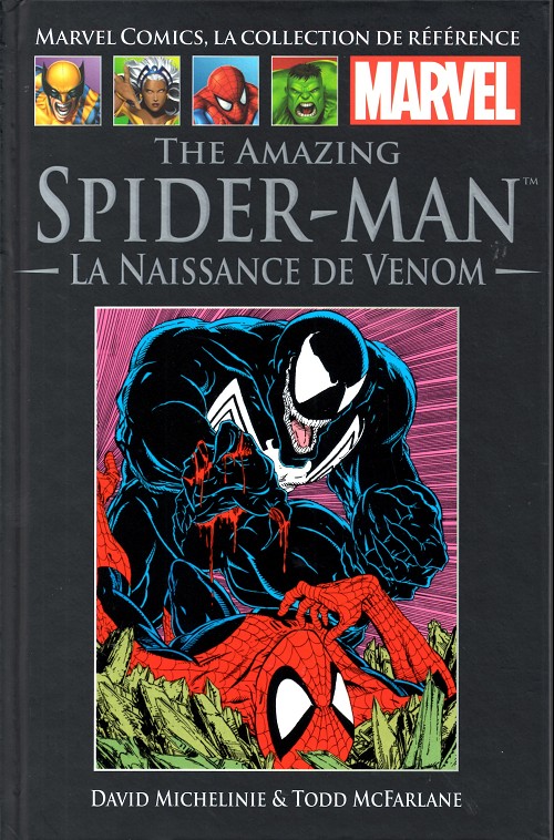 Couverture de l'album Marvel Comics - La collection de référence Tome 5 Amazing Spider-Man - La Naissance de Venom