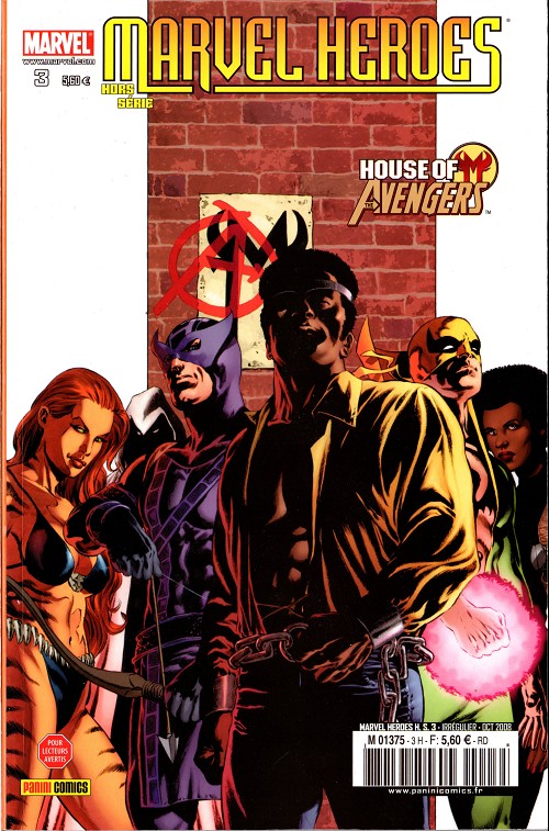 Couverture de l'album Marvel Heroes Hors Série Tome 3 House of m : vengeurs