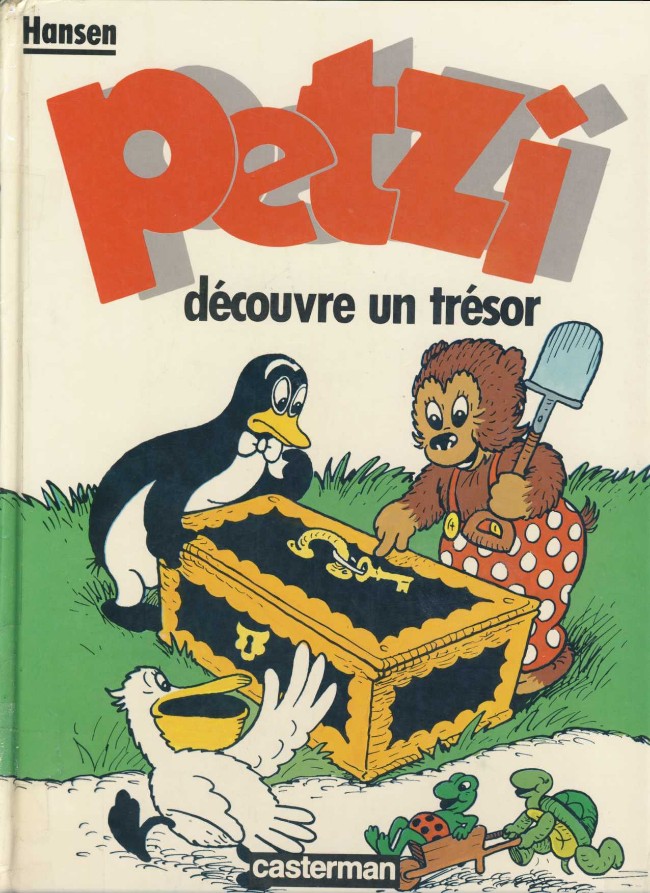 Couverture de l'album Petzi Tome 5 Petzi découvre un trésor