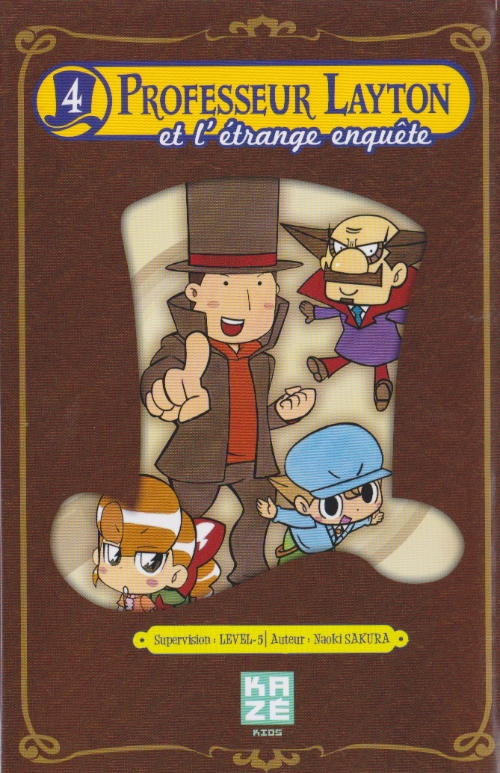 Couverture de l'album Professeur Layton et l'étrange enquête 4