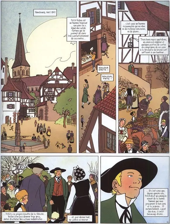 Planche de l'album L'Ami Fritz