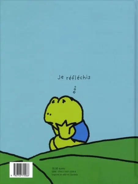 Verso de l'album Réflexions d'une grenouille L'Intégrale