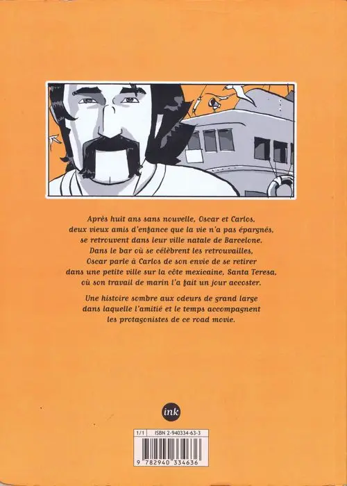 Verso de l'album Le Rêve mexicain