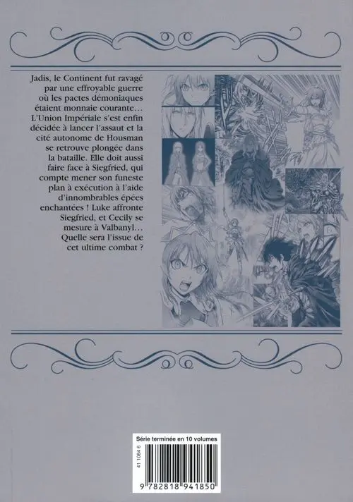 Verso de l'album The Sacred Blacksmith 10