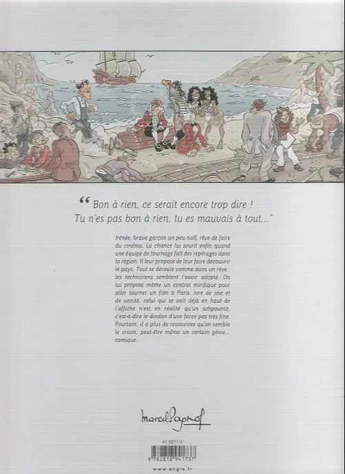 Verso de l'album Le Schpountz