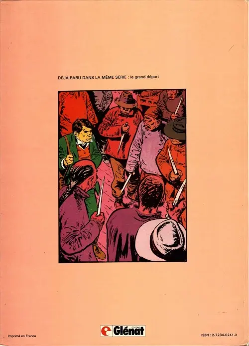 Verso de l'album Les aventures de Steve Severin Tome 2 Périls en Chine