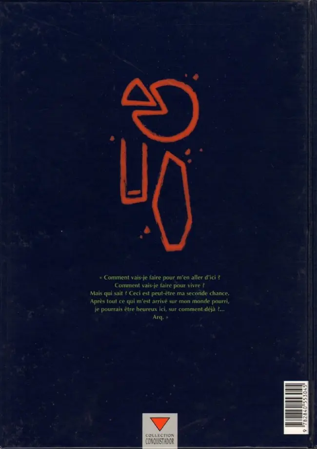 Verso de l'album Arq Tome 3 Mémoires 2