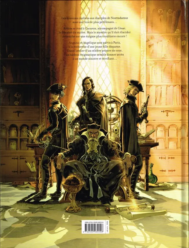Verso de l'album Arthus Trivium Tome 3 La jeune captive