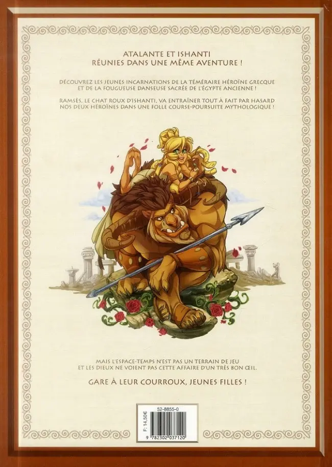 Verso de l'album Atalante - L'Odyssée Tome 1 Ramsès l'intrépide