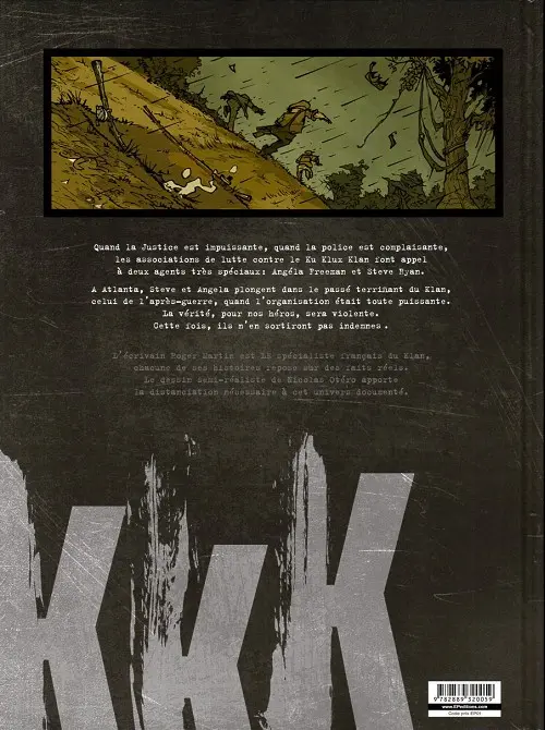 Verso de l'album Amerikkka Tome 6 Atlanta, Cité impériale