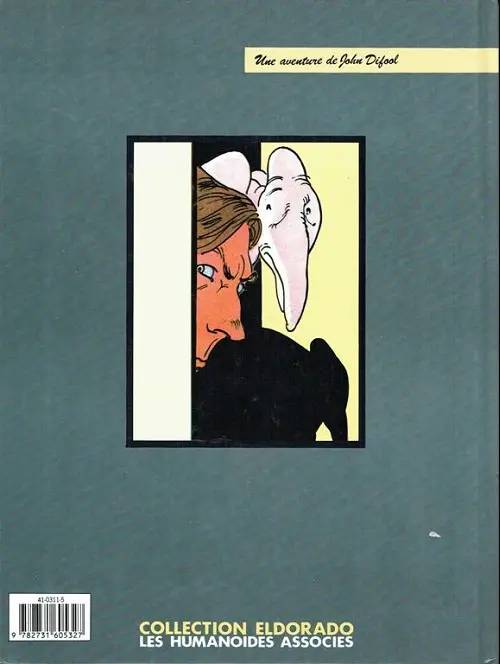 Verso de l'album L'Incal Tome 6 La Cinquième Essence - 2e partie - La Planète Difool