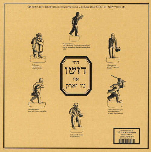 Verso de l'album Le Juif de New York