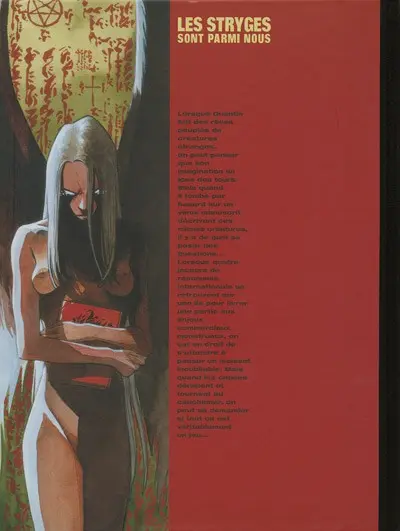Verso de l'album Le Maître de jeu Tome 1 Testament