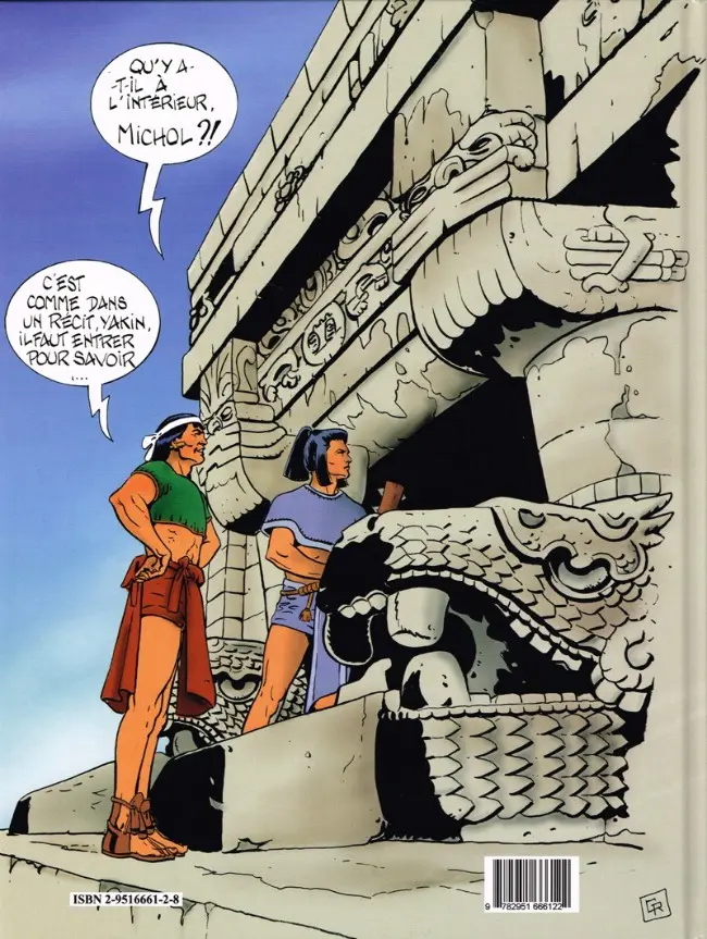 Verso de l'album Mayas Tome 1 La tribu du dauphin blanc