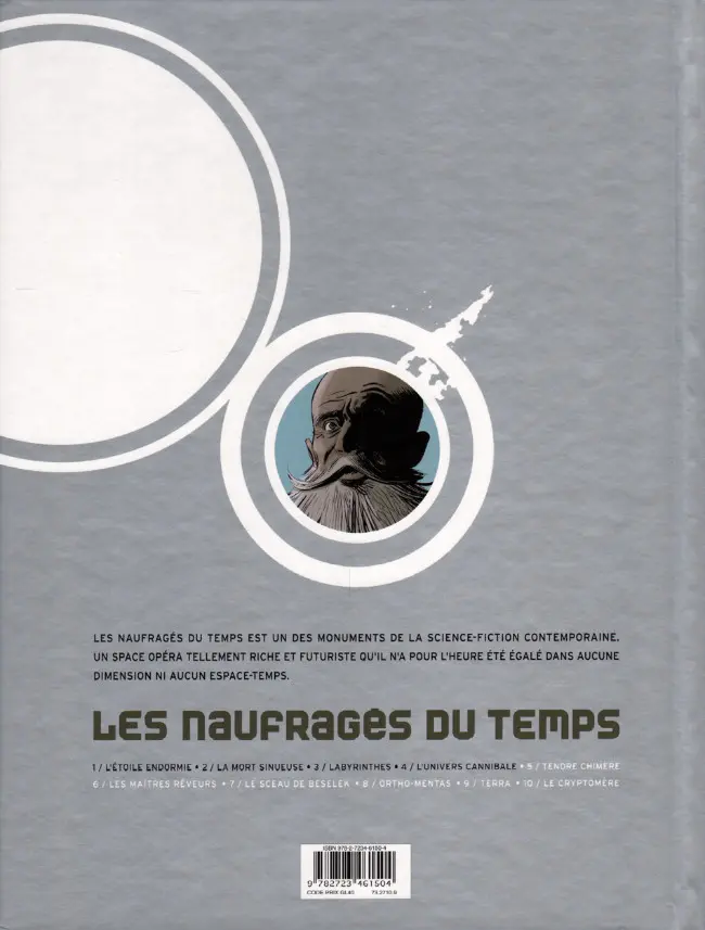 Verso de l'album Les Naufragés du temps Tome 4 L'univers cannibale