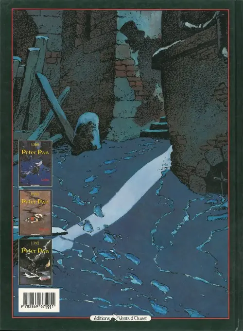 Verso de l'album Peter Pan Tome 2 Opikanoba