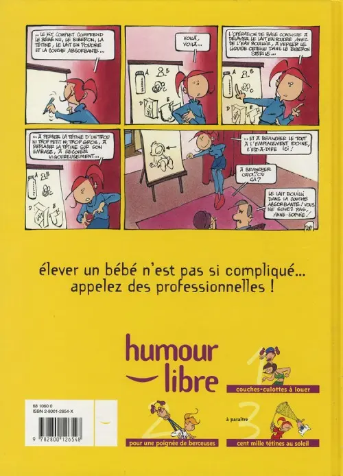 Verso de l'album Les Baby-sitters Tome 2 Pour une poignée de berceuses