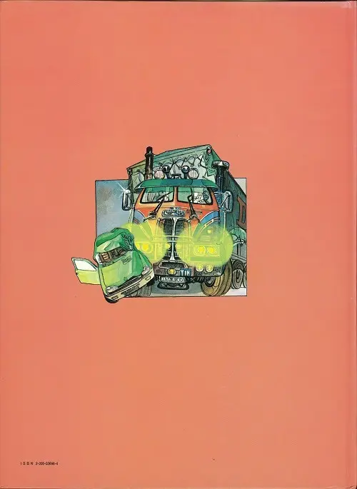 Verso de l'album Visions fûtées