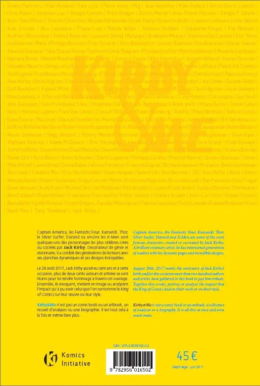 Verso de l'album Kirby & Me