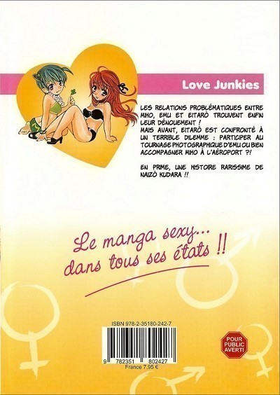 Verso de l'album Love junkies Saison 1 Tome 11