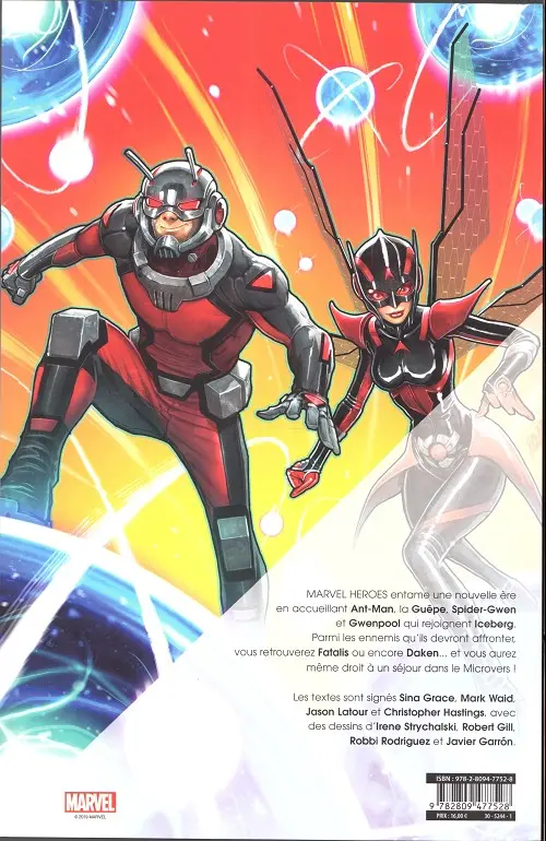 Verso de l'album Marvel Heroes Tome 5 Les prédateurs