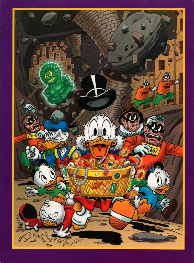 Verso de l'album Picsou Magazine Album N° 61