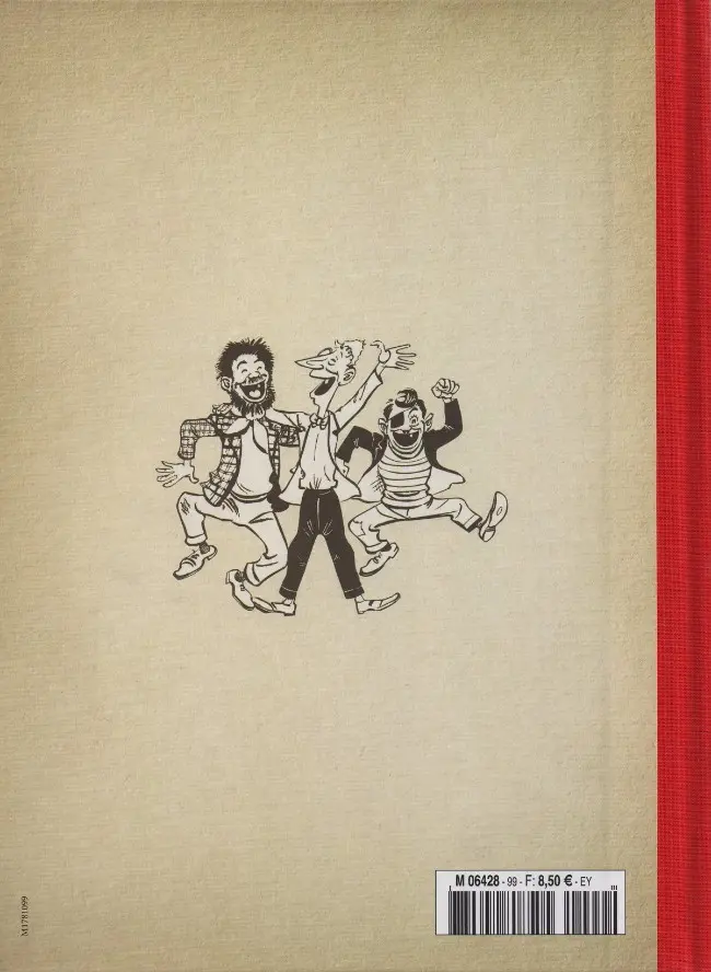 Verso de l'album Les Pieds Nickelés - La collection Tome 100 Les Pieds Nickelés et leur fils adoptif