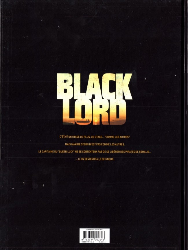 Verso de l'album Black Lord Tome 2 Toxic warrior