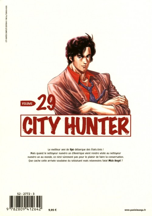 Verso de l'album City Hunter Volume 29