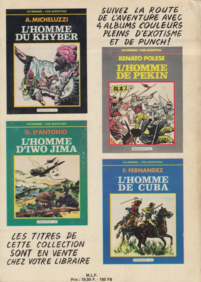 Verso de l'album Conan (Super) Album N° 1