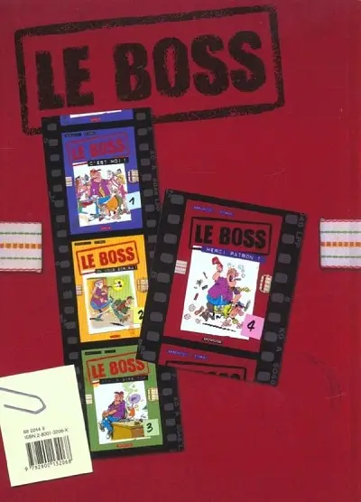 Verso de l'album Le Boss Tome 4 Merci patron !