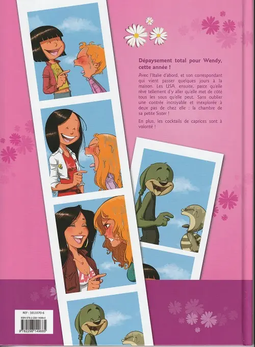 Verso de l'album Les Sisters Tome 8 Tout pour lui plaire !