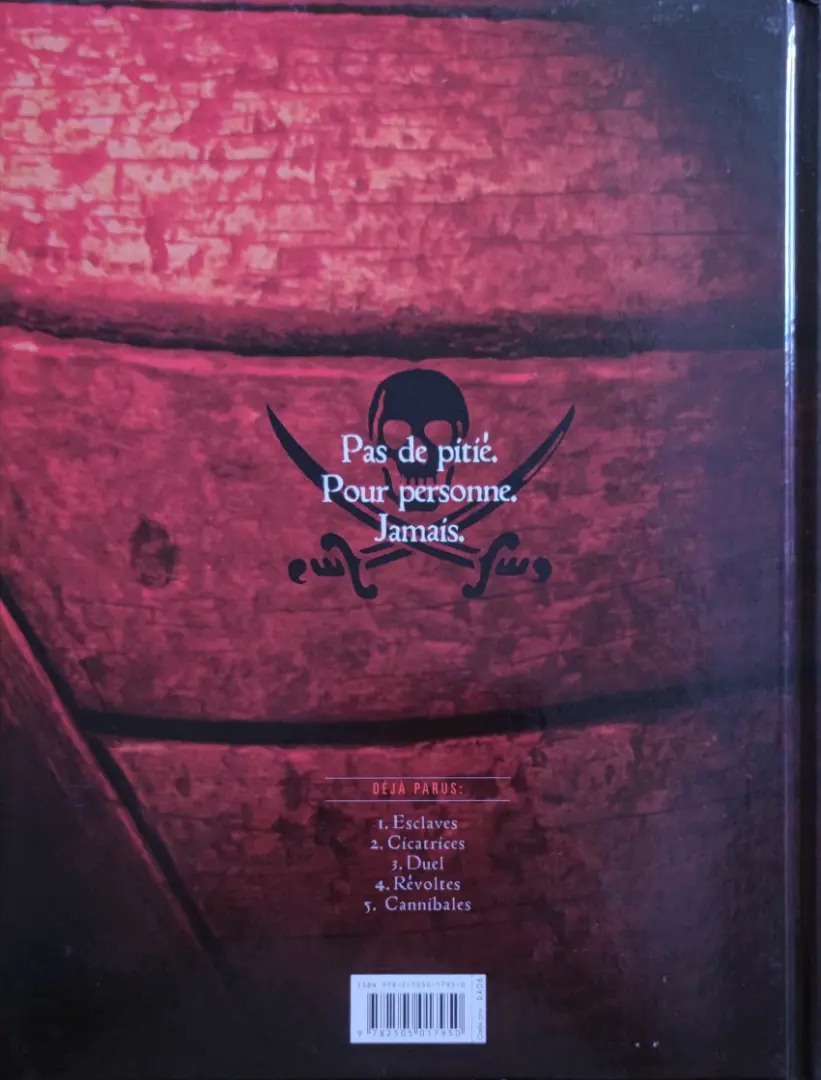 Verso de l'album Barracuda Tome 4 Révoltes