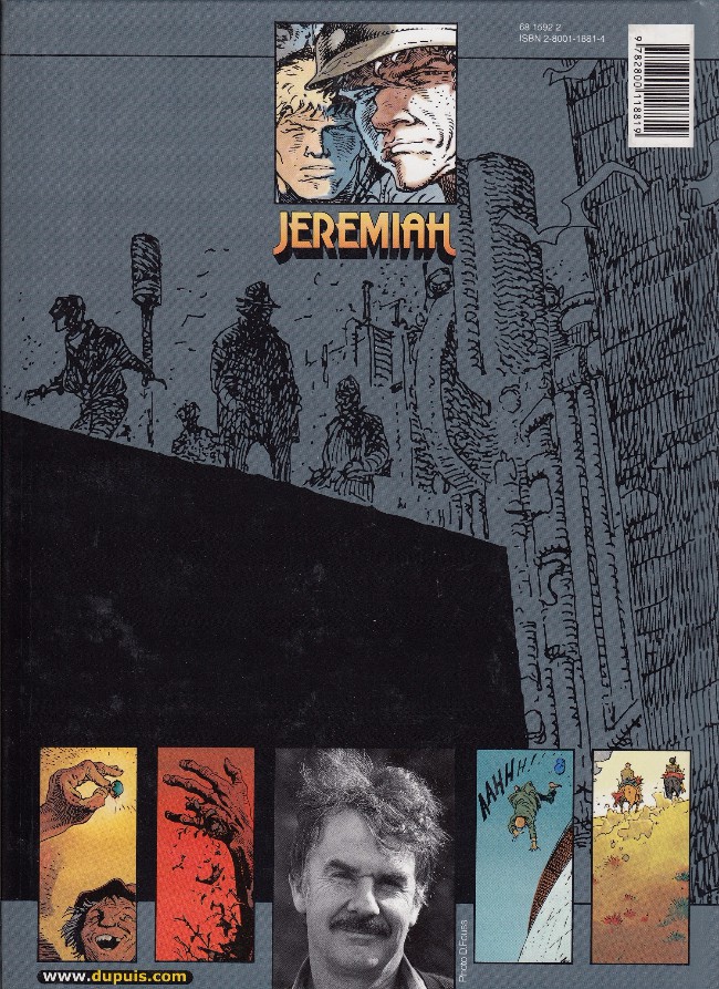 Verso de l'album Jeremiah Tome 11 Delta