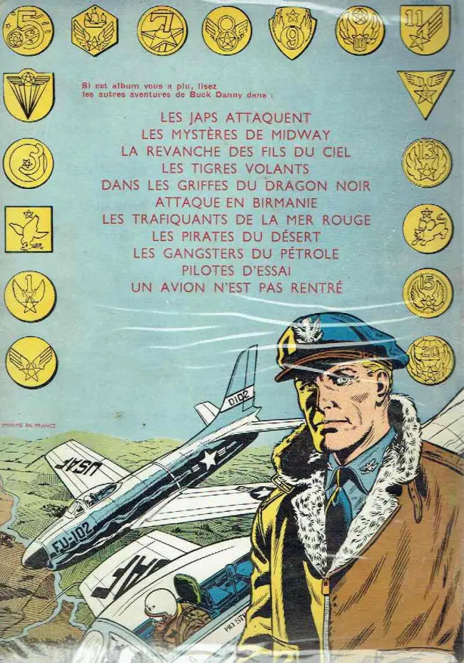 Verso de l'album Buck Danny Tome 14 Patrouille à l'aube