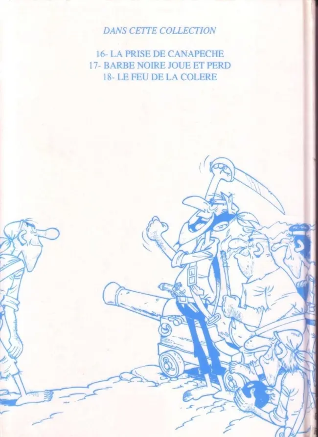 Verso de l'album Le Vieux Nick et Barbe-Noire Tome 17 Barbe-Noire joue et perd