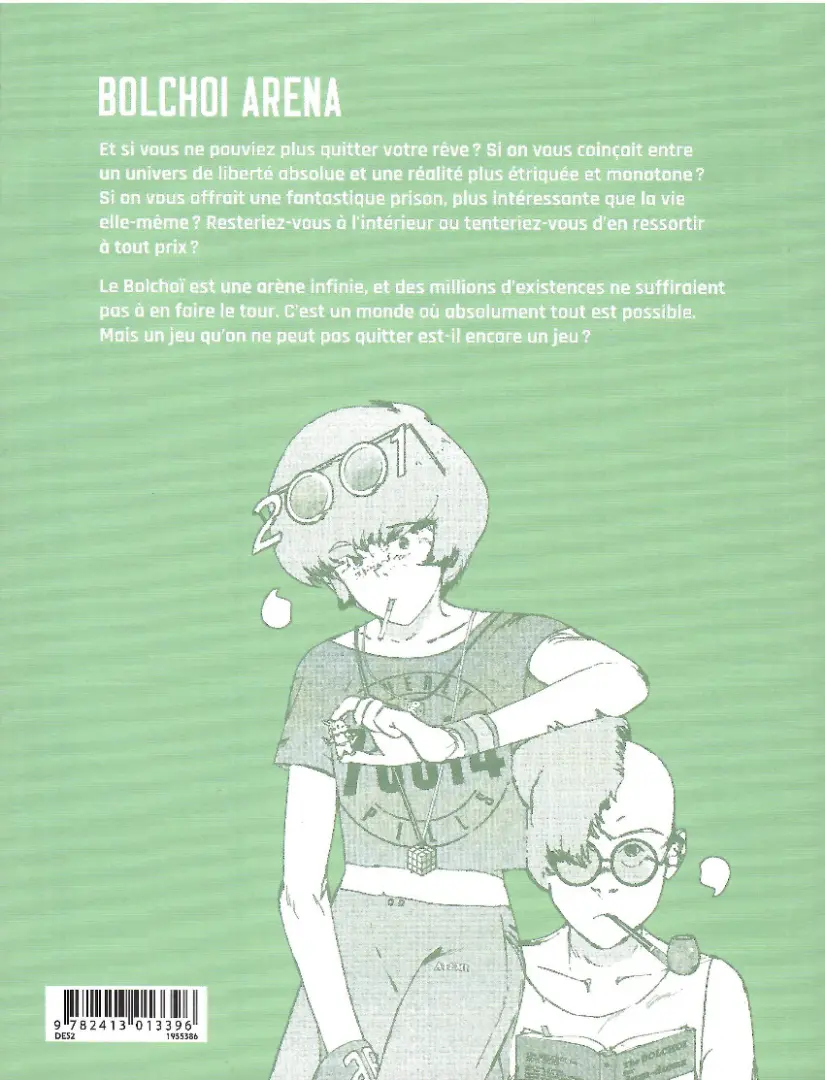 Verso de l'album Bolchoi Arena Tome 2 La Somnambule