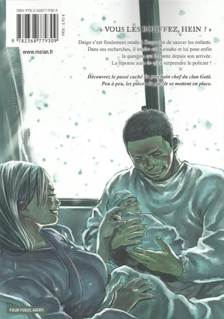 Verso de l'album Gannibal 6