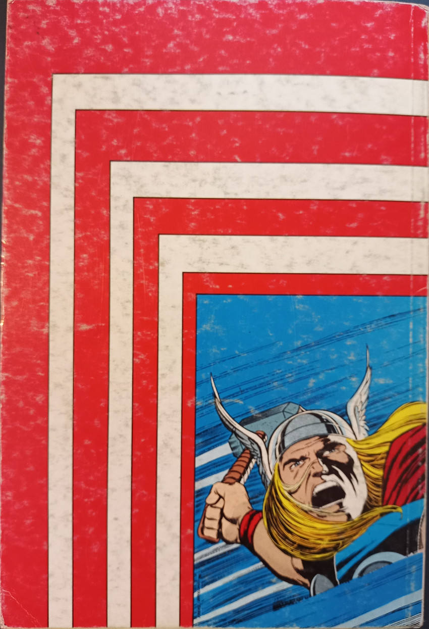 Verso de l'album Thor Album N° 8