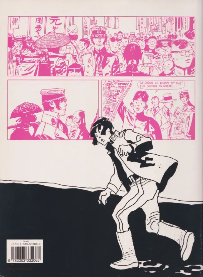 Verso de l'album Corto Maltese Tome 4 Corto Maltese en Sibérie