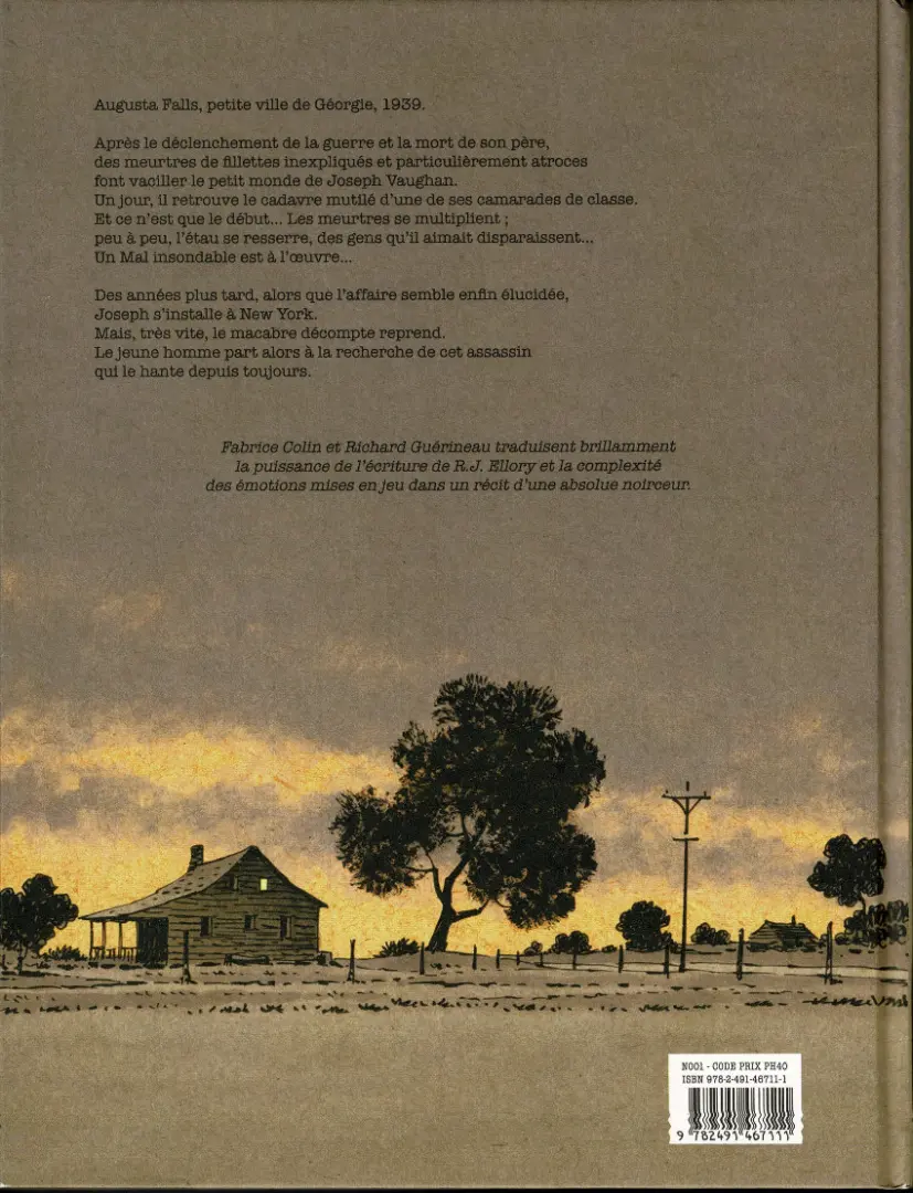 Verso de l'album Seul le silence