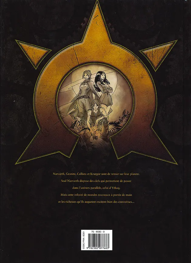 Verso de l'album Les Naufragés d'Ythaq Tome 16 Les Assiégés de Glèbe