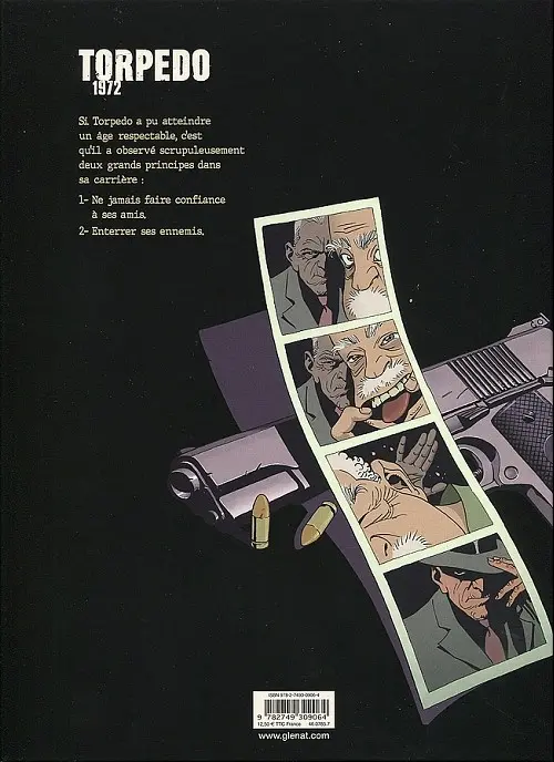 Verso de l'album Torpedo 1972