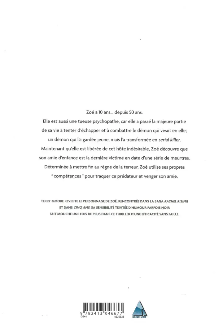Verso de l'album Serial